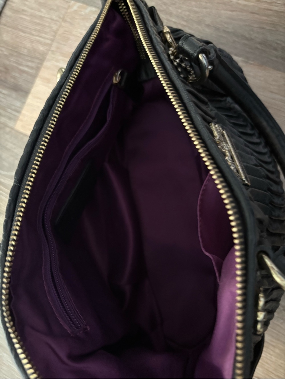 Coach Madison Sophia Black Shoulder bag - Picture 5 of 9